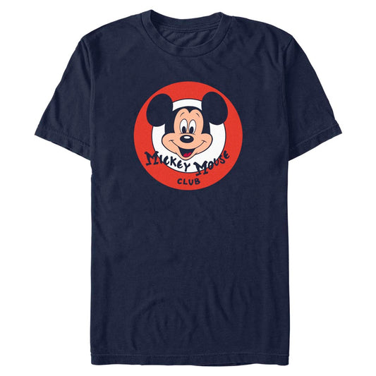 Men's Disney Mickey Mouse Club Mickey Face Logo T-Shirt