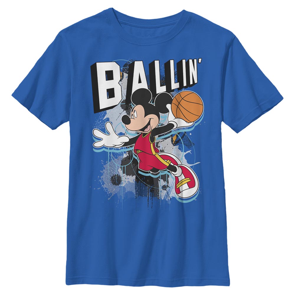 Boy's Disney Mickey Ballin T-Shirt