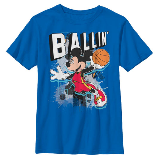 Boy's Disney Mickey Ballin T-Shirt