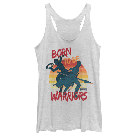 Junior's Marvel Born Warriors Tank Top