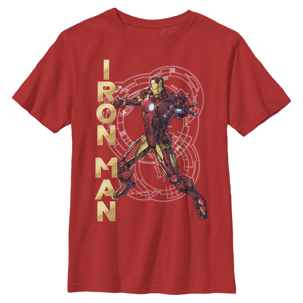 Boy's Marvel Iron Man Technology T-Shirt