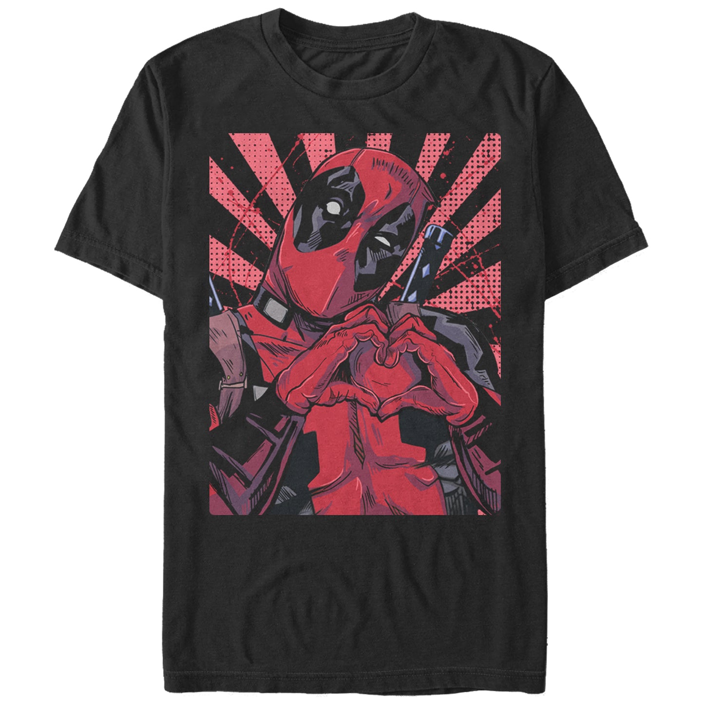 Men's Marvel Close Heart Pool T-Shirt