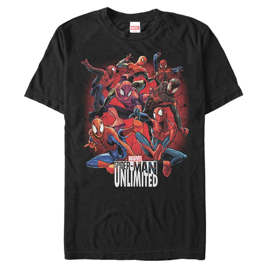 Men's Marvel Spider-Man Unlimited Versions T-Shirt