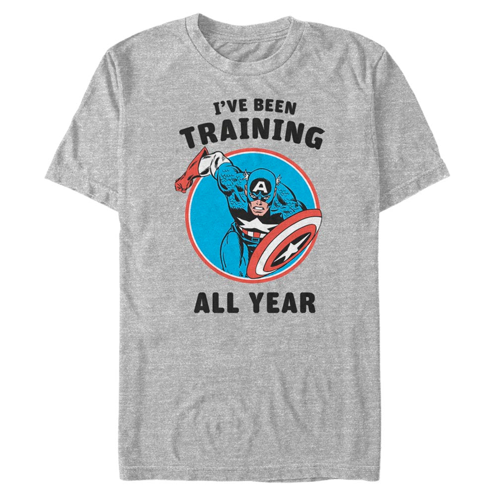 Men's Marvel Cap Year Training T-Shirt