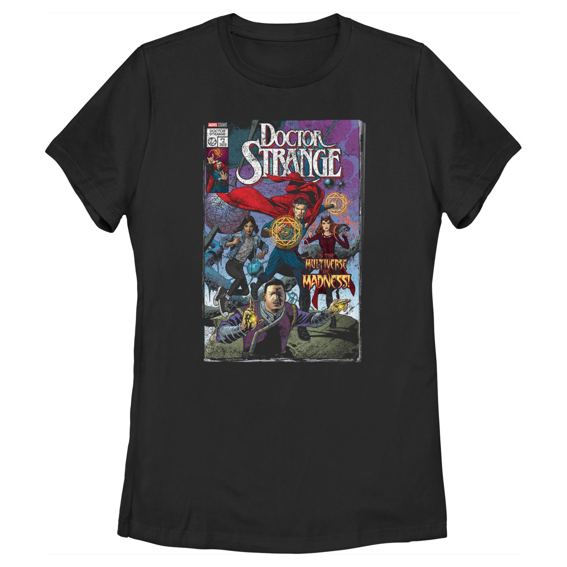 Women's Marvel Comic Cover T-Shirt