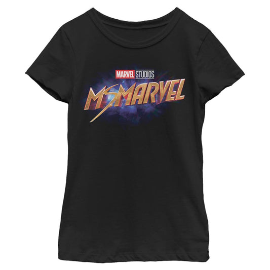 Girl's Marvel Ms Logo T-Shirt