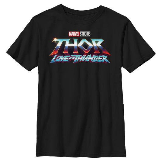 Boy's Marvel Thunder Logo T-Shirt