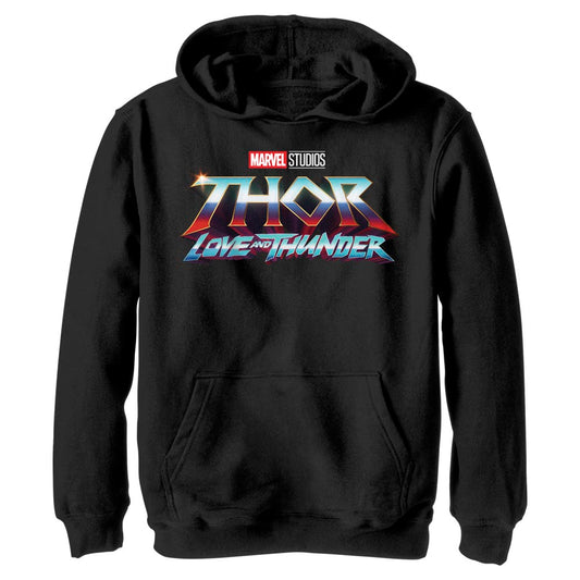 Boy's Marvel Thunder Logo Lightweight Hoodie