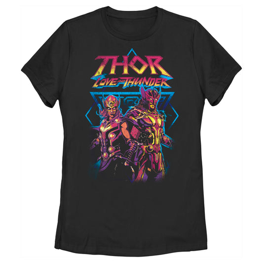 Women's Marvel Grunge Thunder T-Shirt