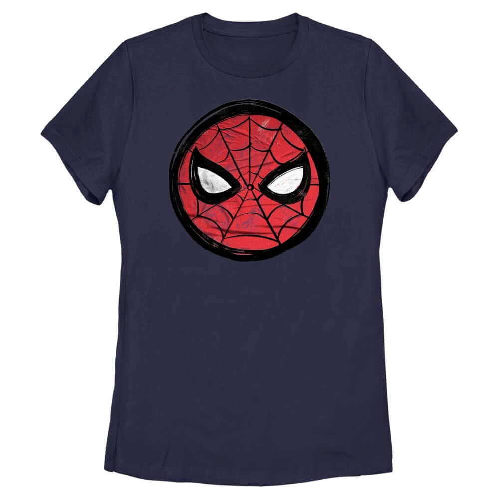 Women's Marvel SPIDEY SKETCH CIRCLE T-Shirt