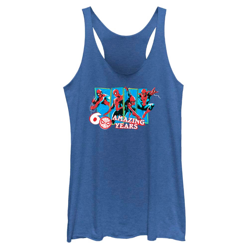 Junior's Marvel 60 AMAZING YEARS Tank Top