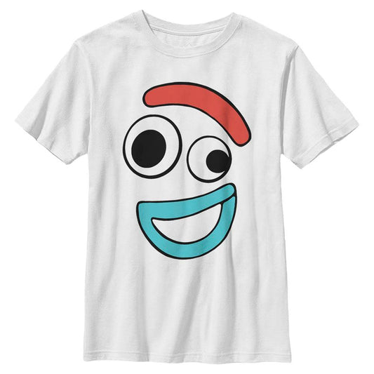 Boy's Disney Big Face Smiling Forky T-Shirt - The Hero Dad