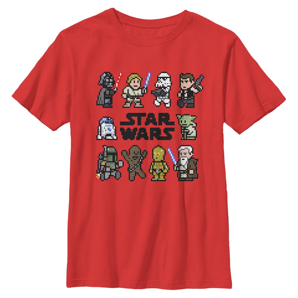 Boy's Star Wars Pixel Wars  T-Shirt