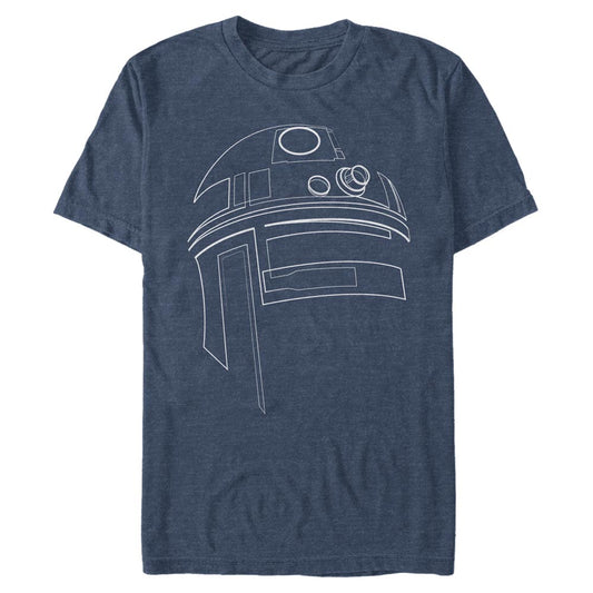 Men's Star Wars R2-D2 Outline T-Shirt